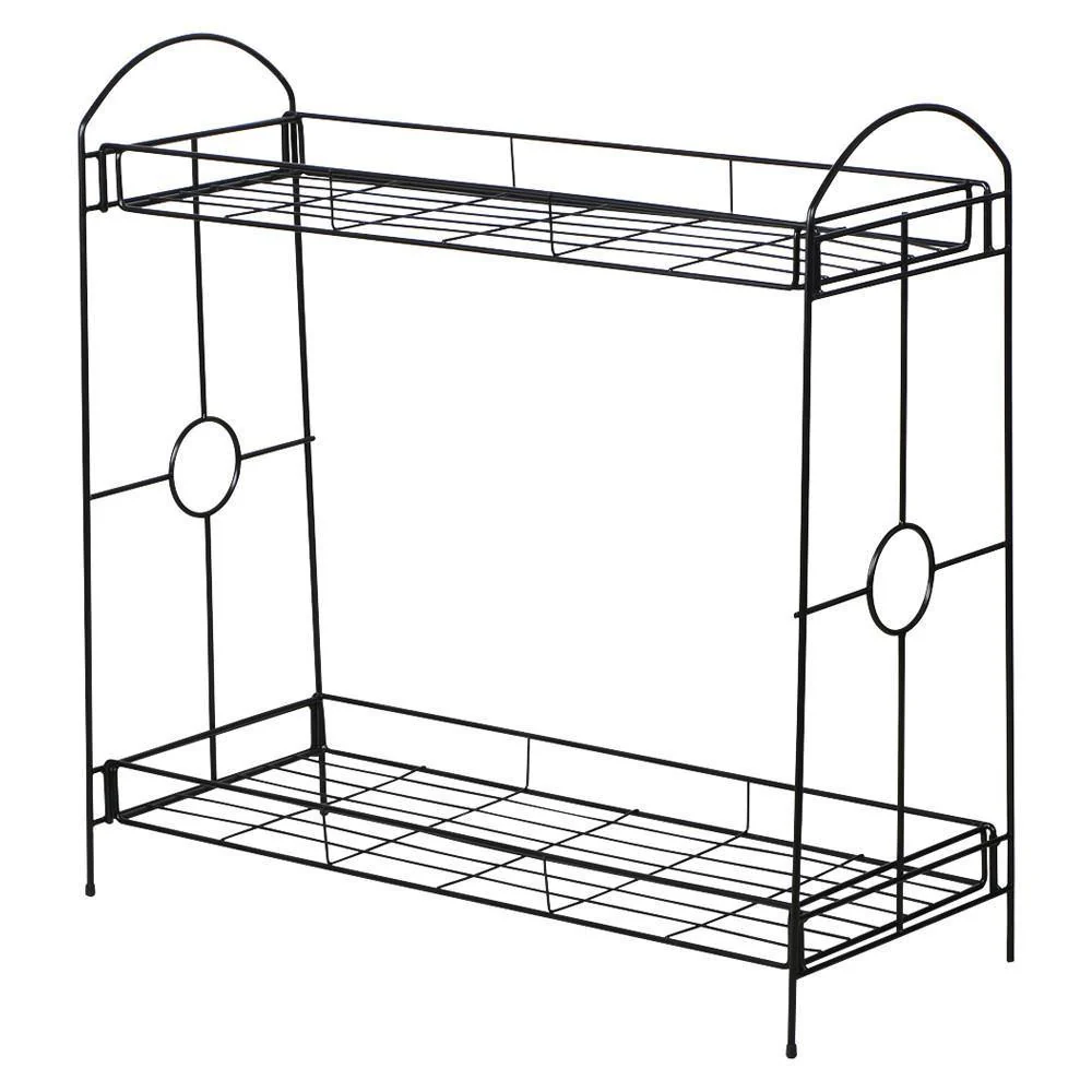 Yaheetech Metal Plant Stand 2 Tiers - Image 7