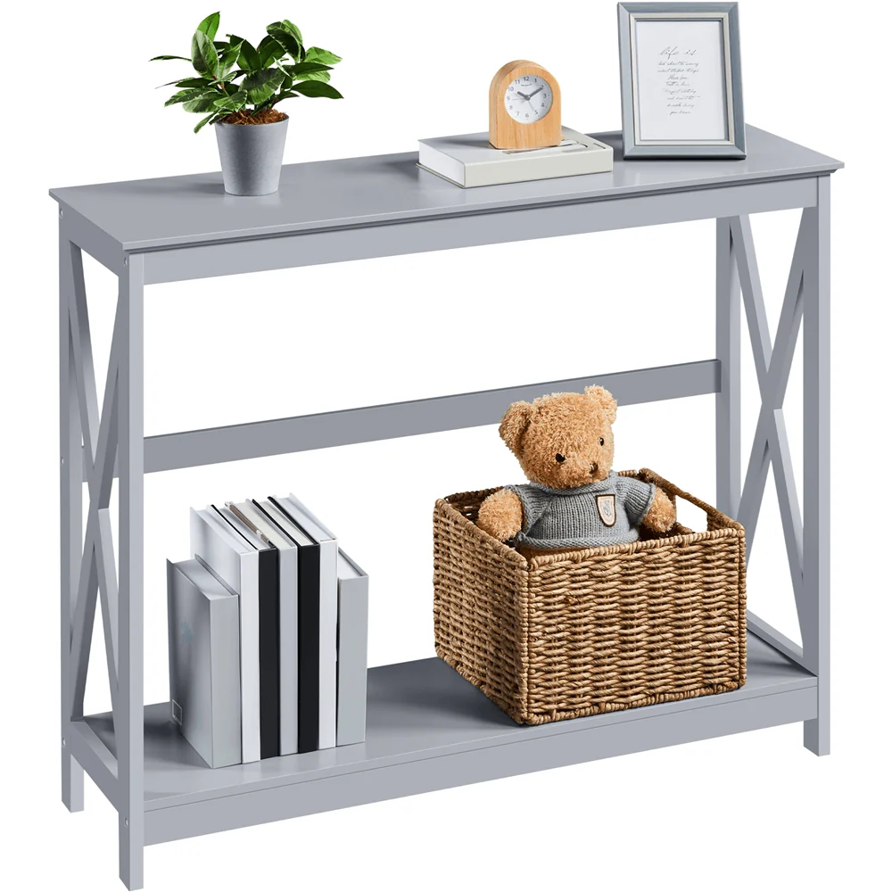Yaheetech Console Table 2 Tiers - Image 3