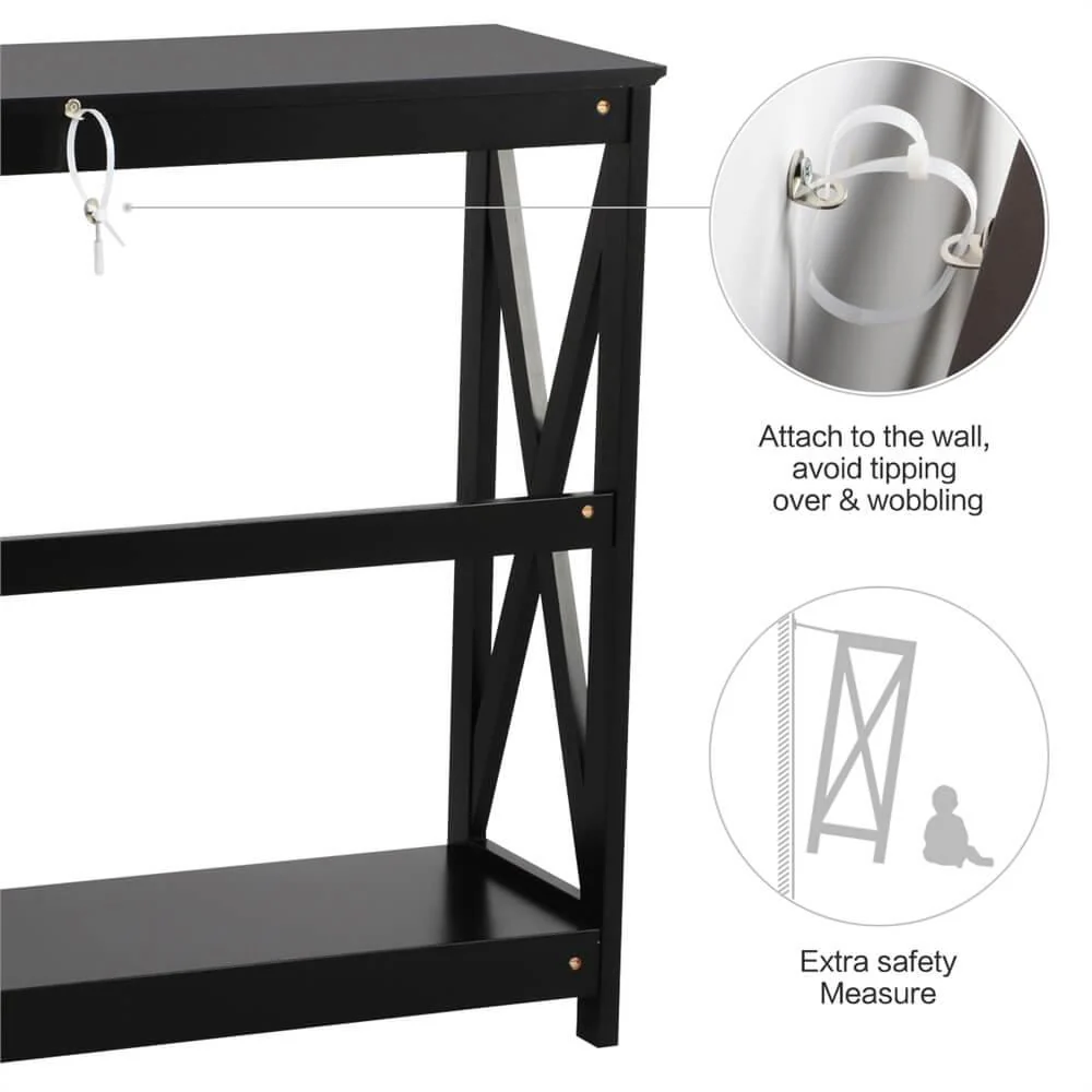 Yaheetech Console Table 2 Tiers - Image 7