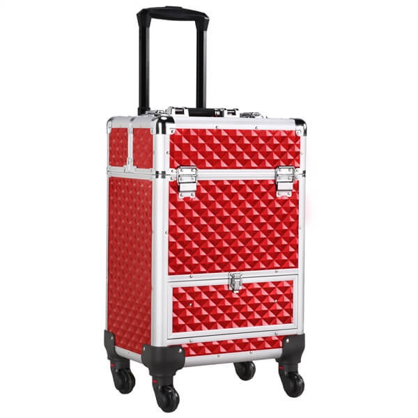 Yaheetech Aluminum Cosmetic Case 22 Inch - Image 4