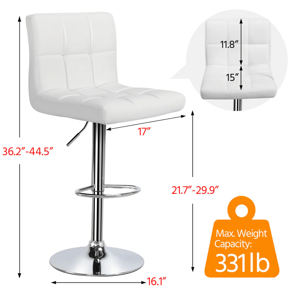 Yaheetech Bar Stools Counter Chairs - Image 10