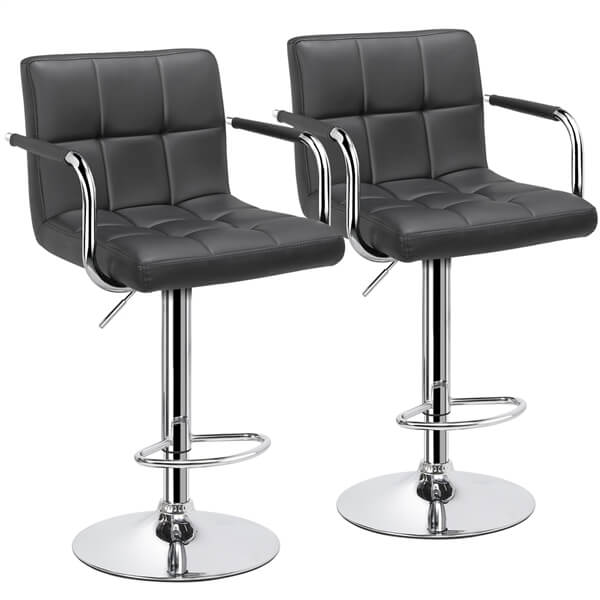 Yaheetech Bar Stools Adjustable Counter Stools - Image 9