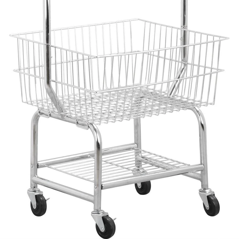 Yaheetech Rolling Laundry Bakset with Wheels - Image 5