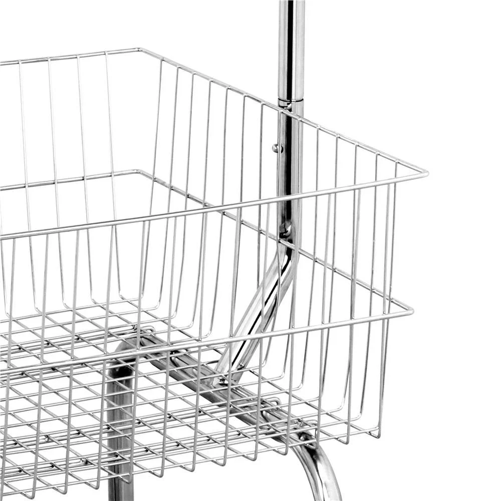 Yaheetech Rolling Laundry Bakset with Wheels - Image 6