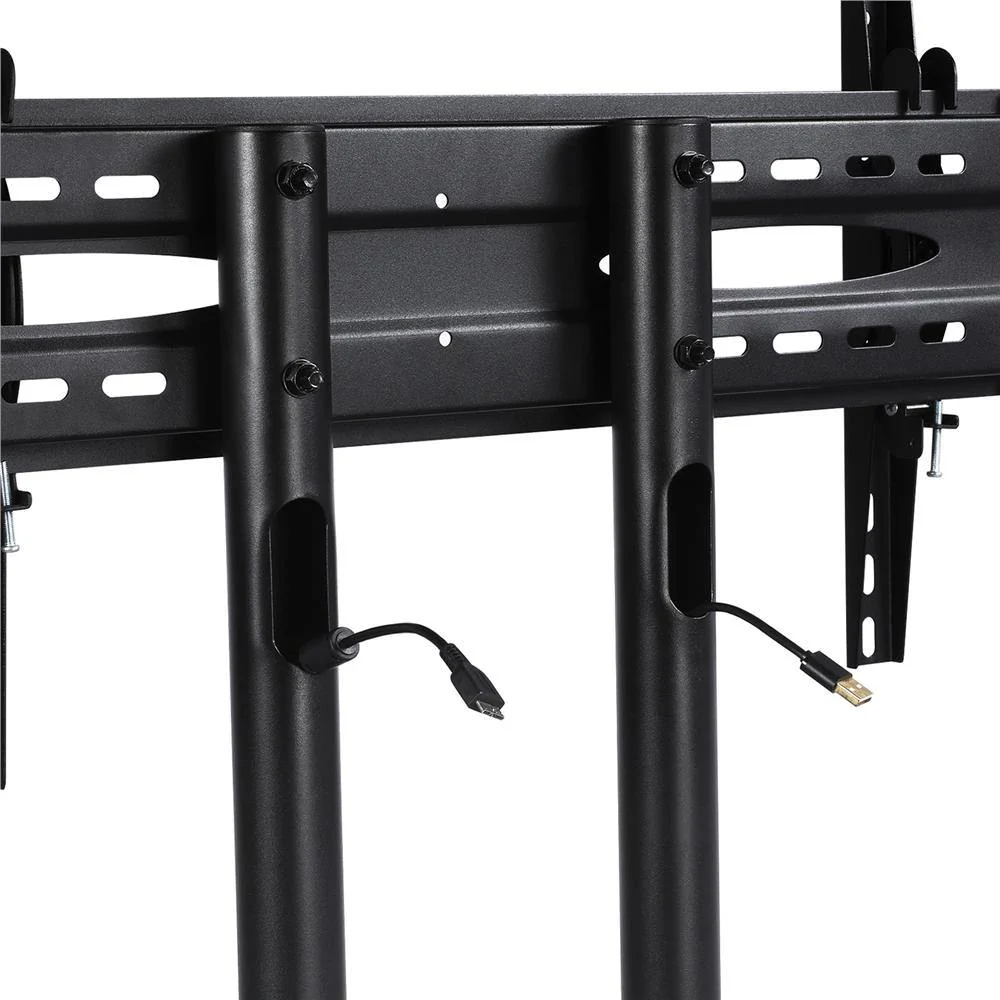Yaheetech Modern Mobile TV Stand Cart for 32-65in Screens - Image 4