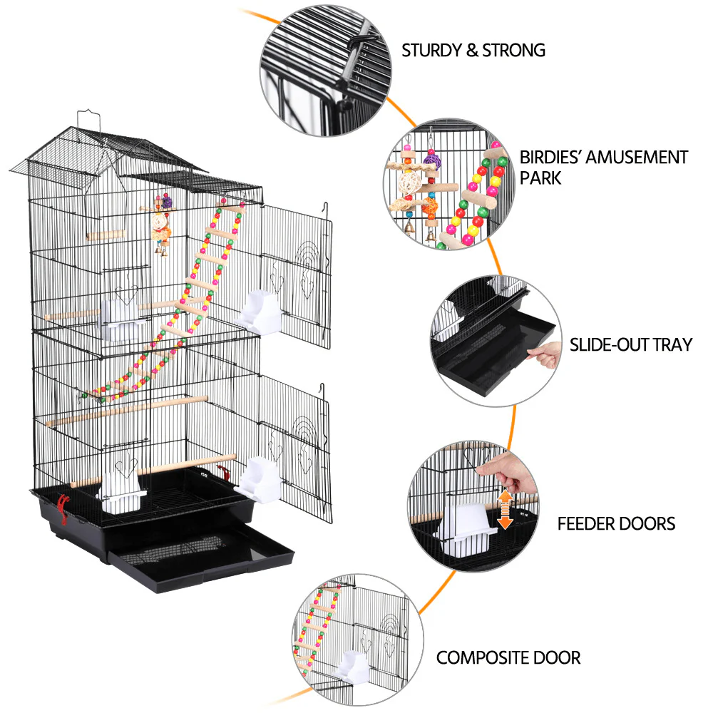 Yaheetech Bird Cage for Sale 39 Inch - Image 5