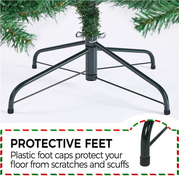 Yaheetech Pre-lit Artificial Christmas Tree - Image 11