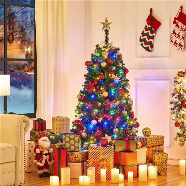 Yaheetech Pre-lit Artificial Christmas Tree - Image 13