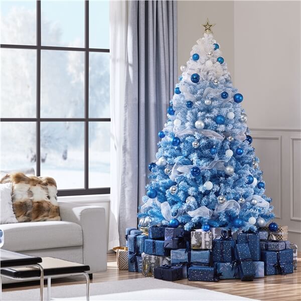 Yaheetech Frosted Artificial Christmas Tree