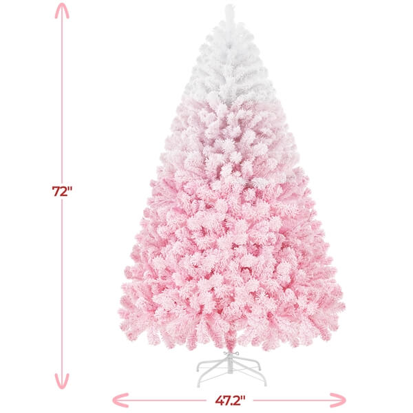 Yaheetech Frosted Artificial Christmas Tree - Image 13
