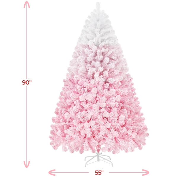 Yaheetech Frosted Artificial Christmas Tree - Image 14