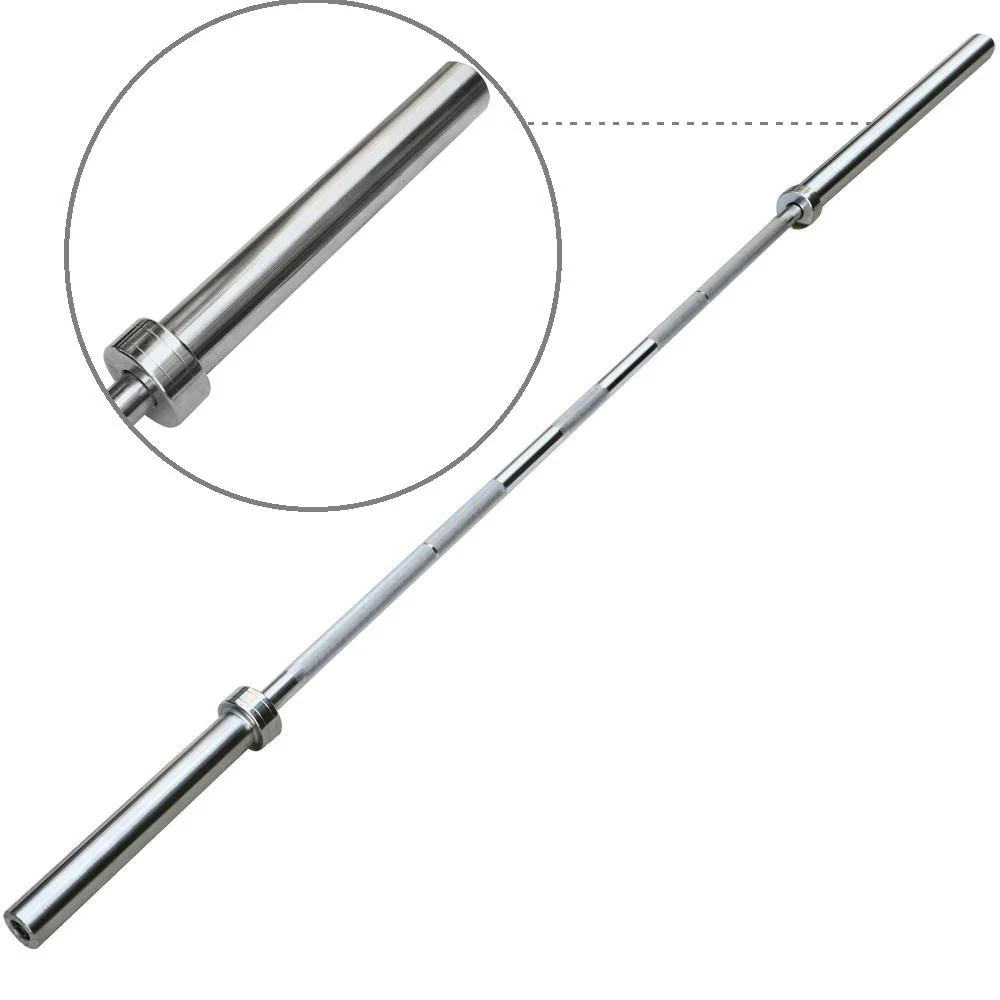 Yaheetech Chrome Olympic Barbell 7FT/86" - Image 3