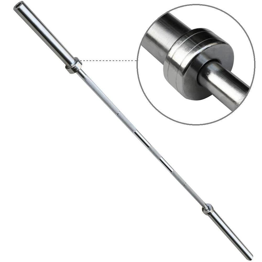 Yaheetech Chrome Olympic Barbell 7FT/86" - Image 4