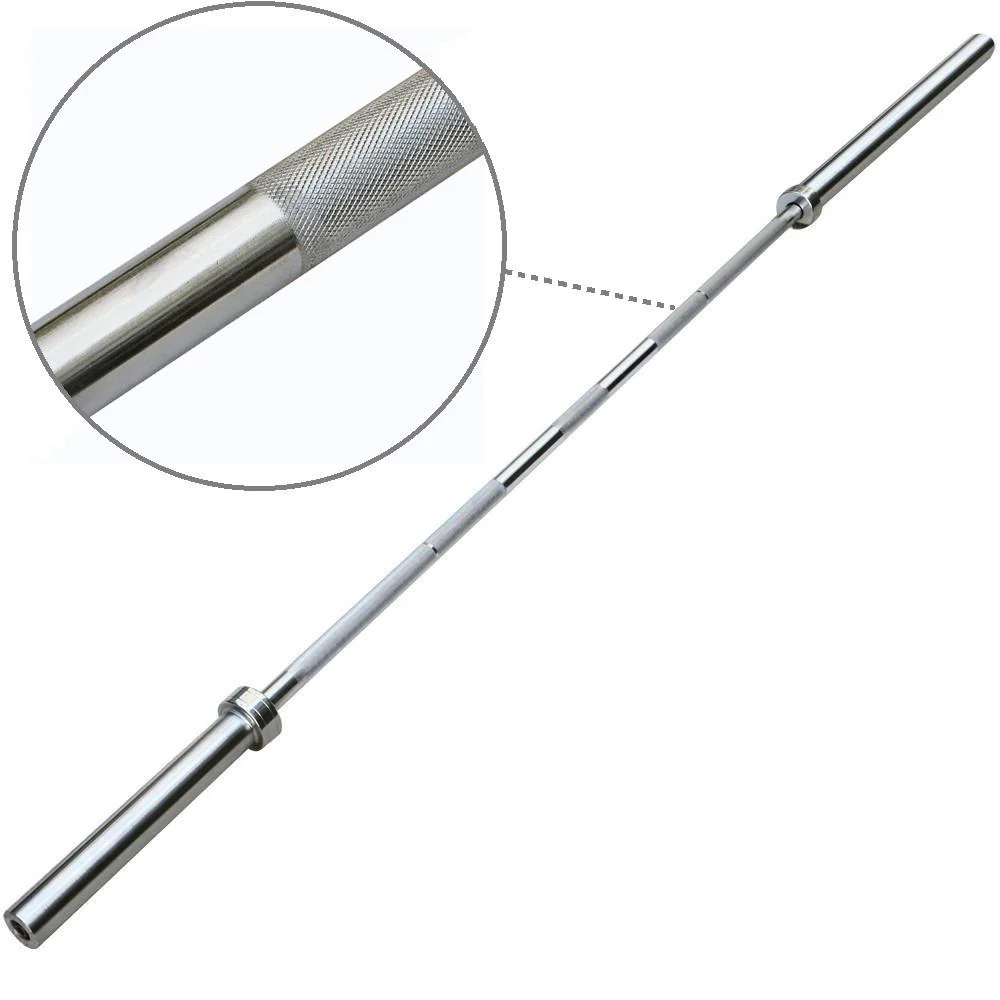 Yaheetech Chrome Olympic Barbell 7FT/86" - Image 5