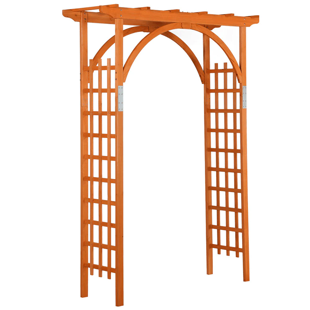 Yaheetech Wood Garden Arbor - Image 4