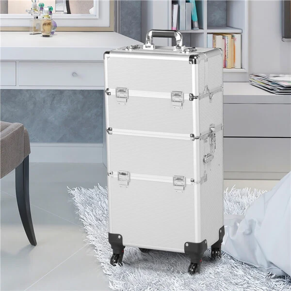 Yaheetech 41.9 Inch Makeup Train Case 3 In 1 - Image 10