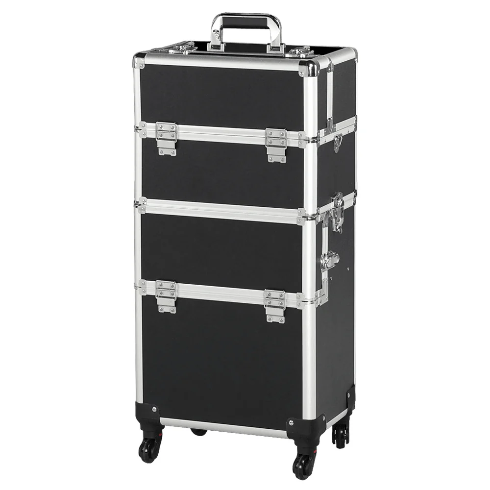 Yaheetech 41.9 Inch Makeup Train Case 3 In 1 - Image 3