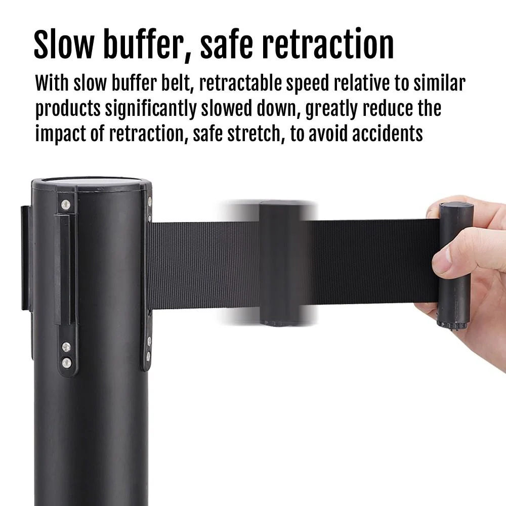 Yaheetech Belt Queue Stanchion Set of 2 Posts - Image 5