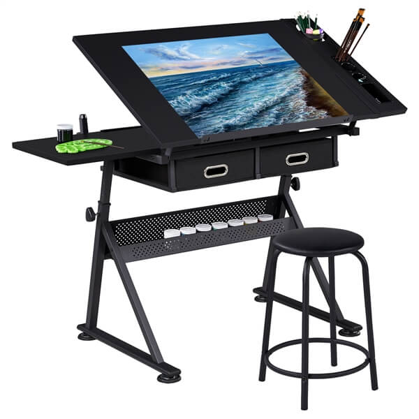 Yaheetech Drafting Table for Artists - Image 5