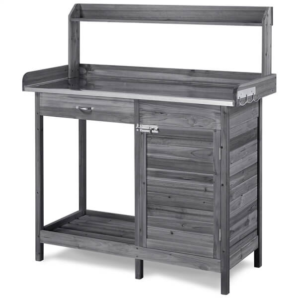 Yaheetech Garden Potting Bench Table - Image 10
