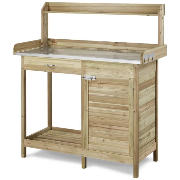 Yaheetech Garden Potting Bench Table - Image 11