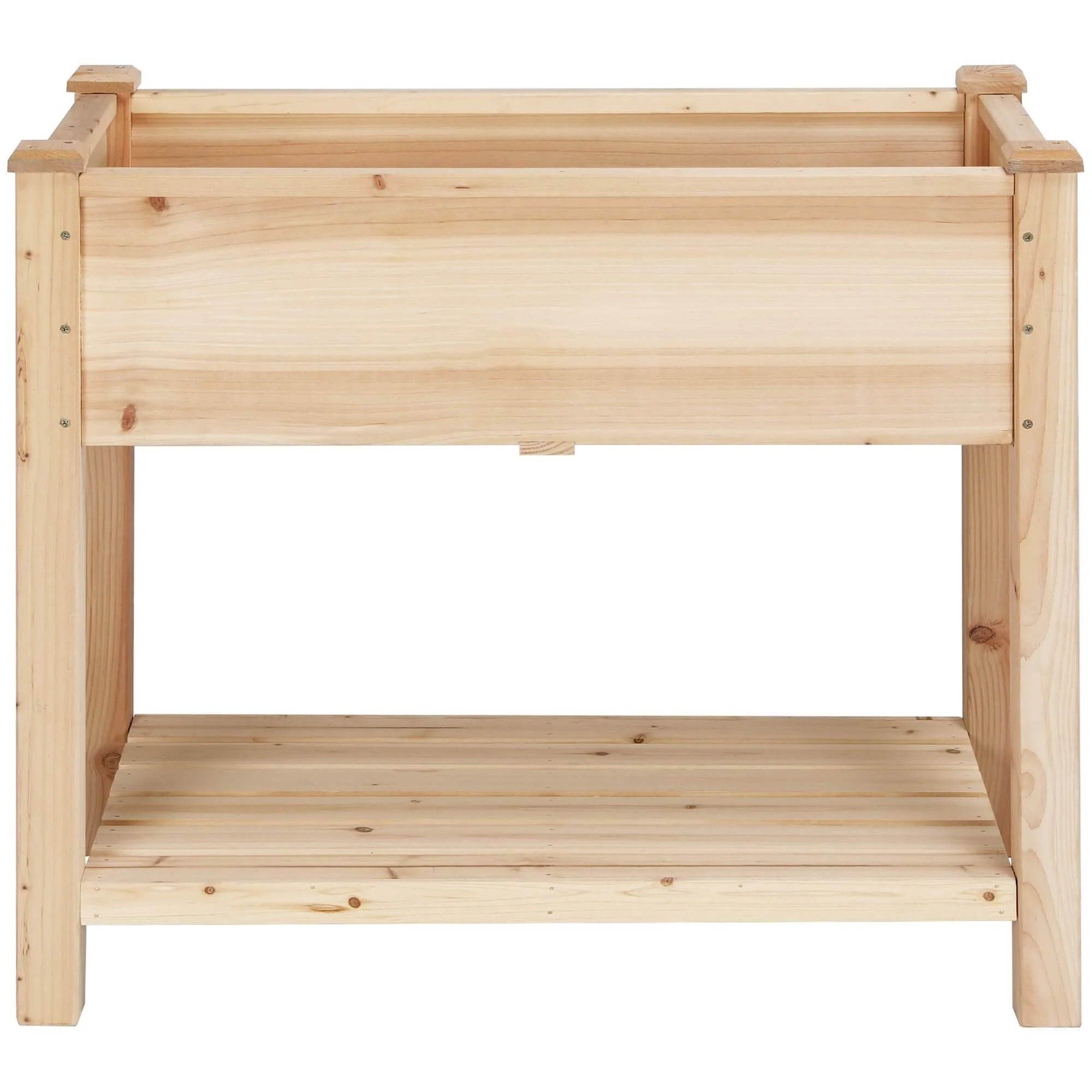 Yaheetech Wooden Planting Bed - Image 5