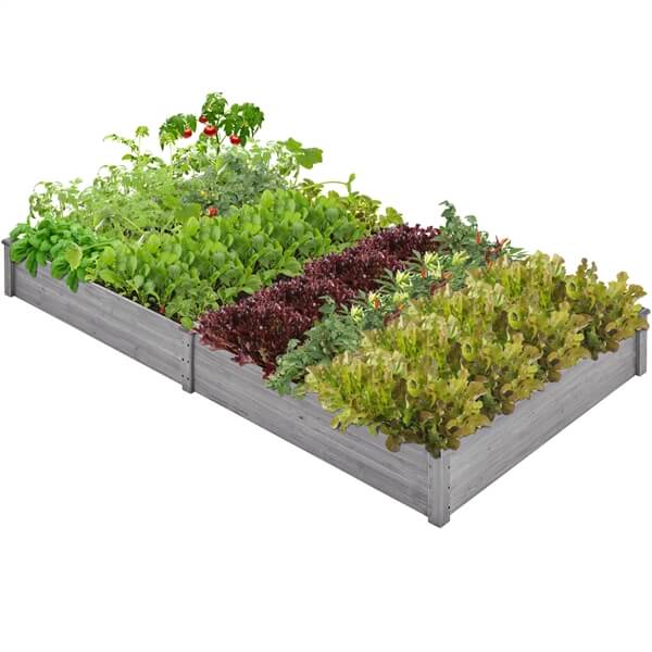 Yaheetech Garden Bed Wooden - Image 5