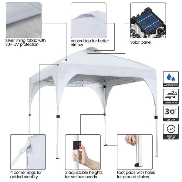 Yaheetech 10 × 10 ft Pop-up Canopy Tent - Image 5