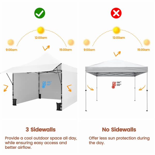Yaheetech 10x10 Pop Up Canopy Tent - Image 5