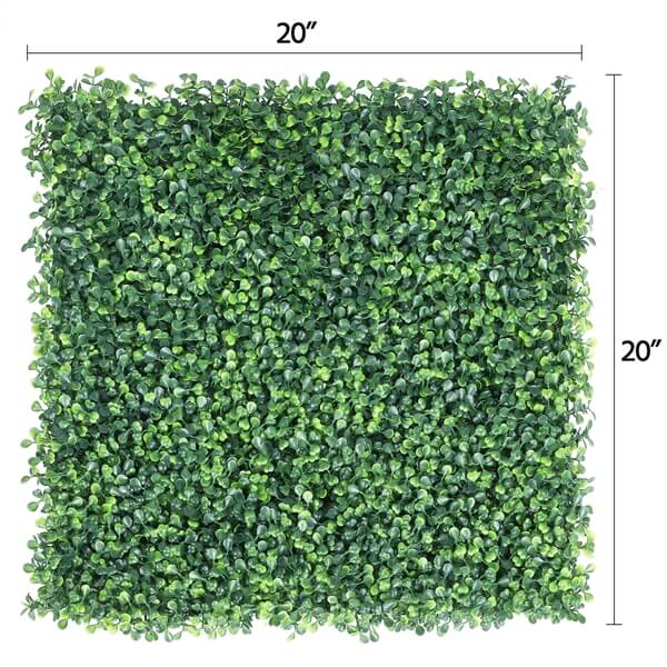 Yaheetech 12 PCS 20"x 20" Artificial Boxwood Panels - Image 3