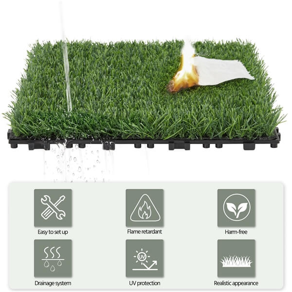 Yaheetech 12" x 12" Artificial Grass - Image 8