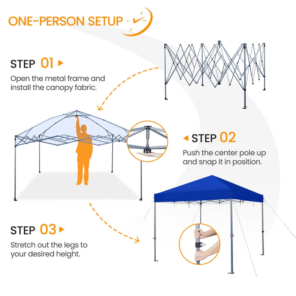Yaheetech 12x12 Pop Up Canopy Tent - Image 7