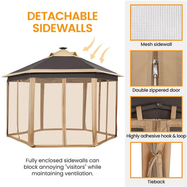 Yaheetech 13×13 Pop-Up Patio Gazebo Tent - Image 10