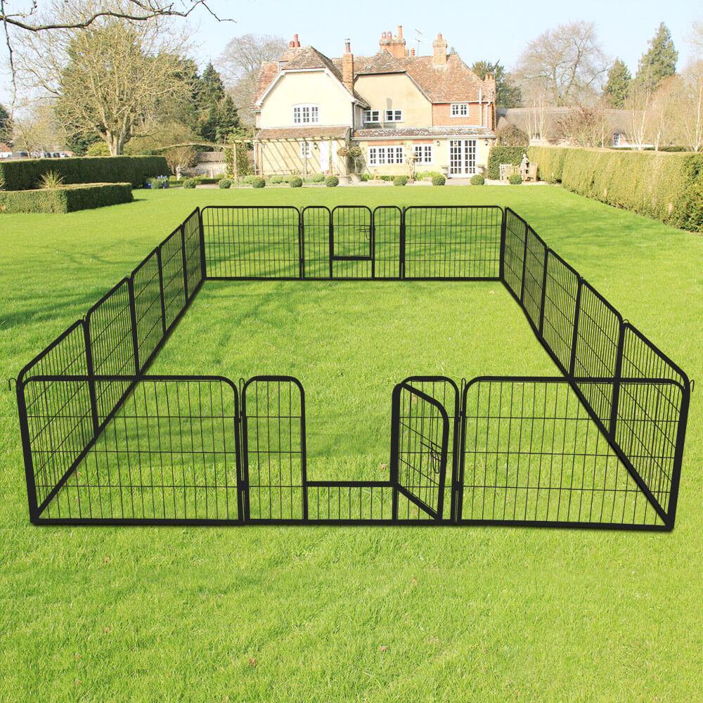 Yaheetech Dog Playpen 16 Panels 24 Inch - Image 11
