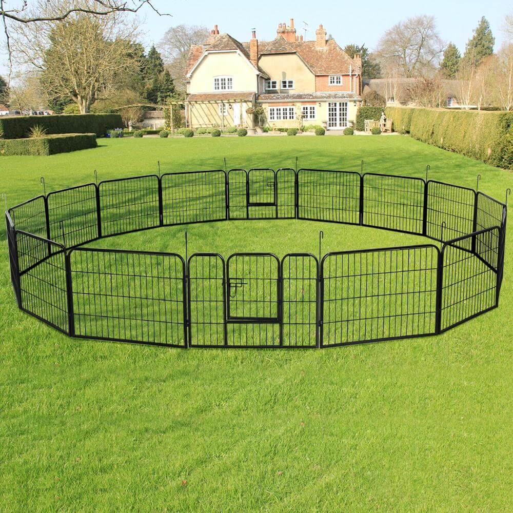 Yaheetech Dog Playpen 16 Panels 24 Inch - Image 13