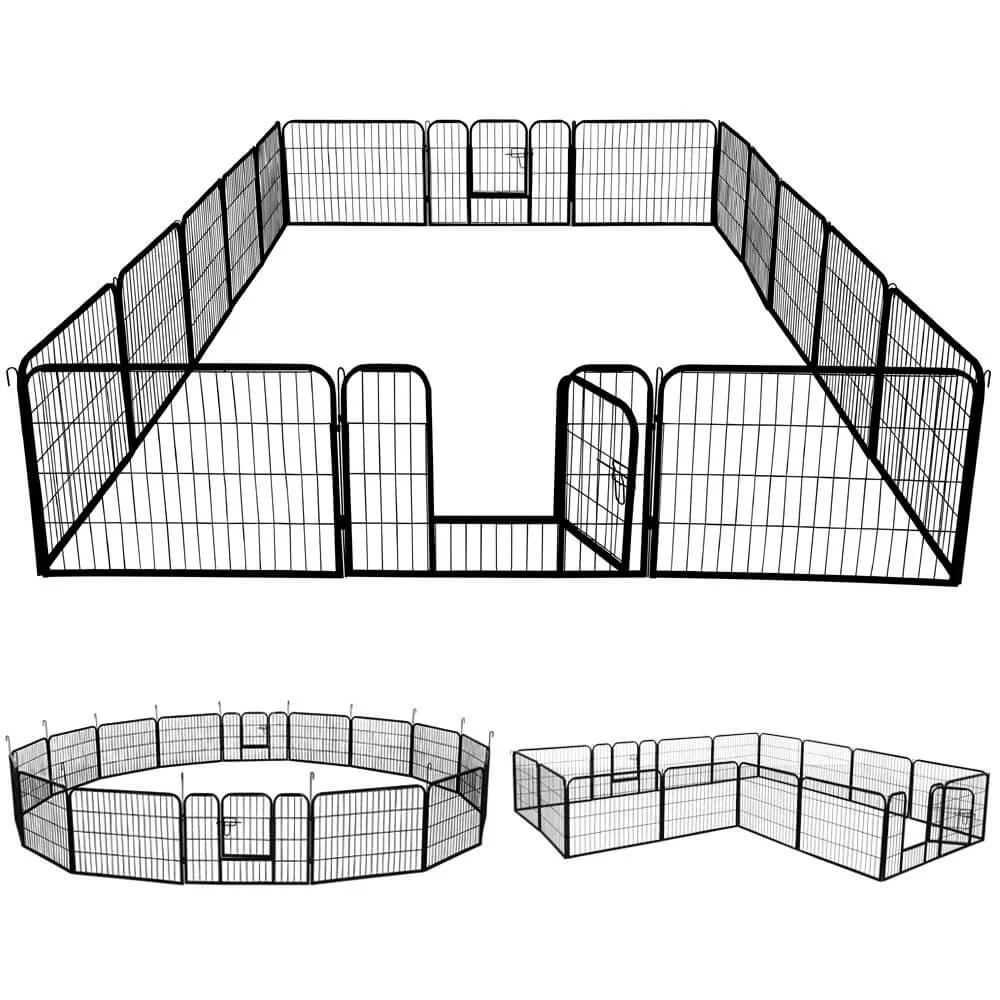 Yaheetech Dog Playpen 16 Panels 24 Inch - Image 2