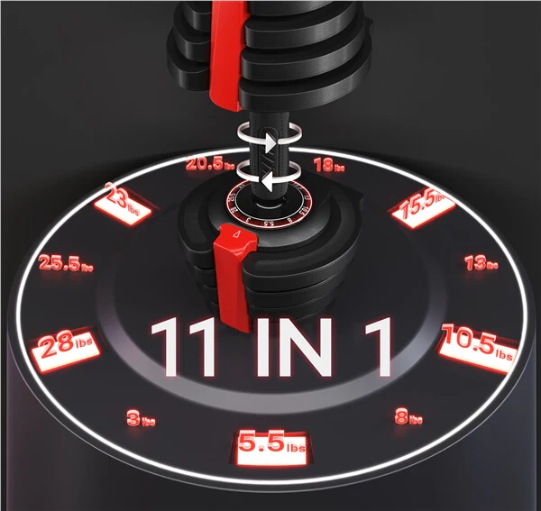 Yaheetech 11-in-1 Adjustable Dumbbell Weight - Image 10