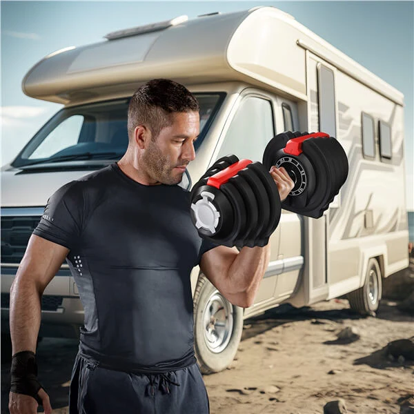 Yaheetech 11-in-1 Adjustable Dumbbell Weight - Image 15