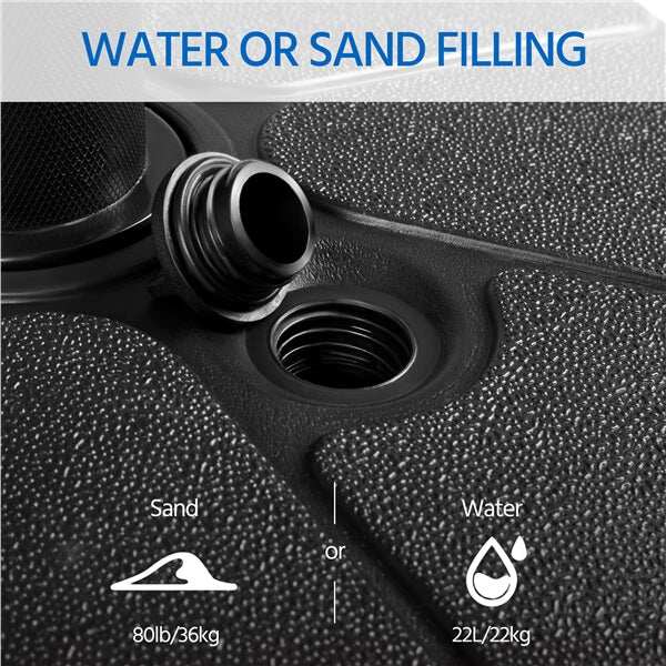 Yaheetech 22L Umbrella Base Stand - Image 6