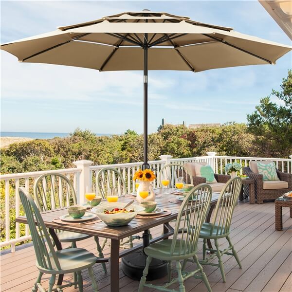 Yaheetech 22L Umbrella Base Stand - Image 9