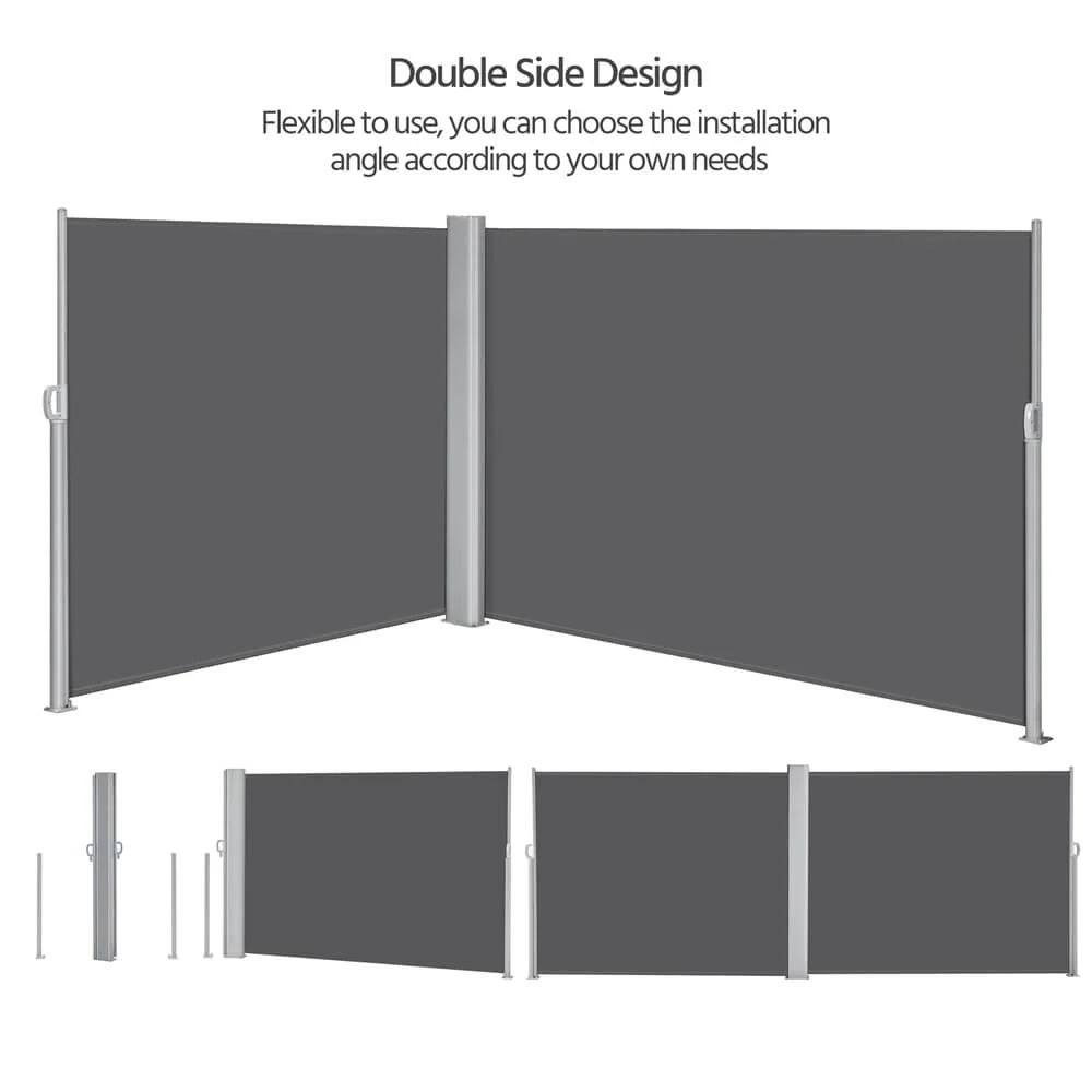 Yaheetech 236 x 71in Double Side Awning - Image 5