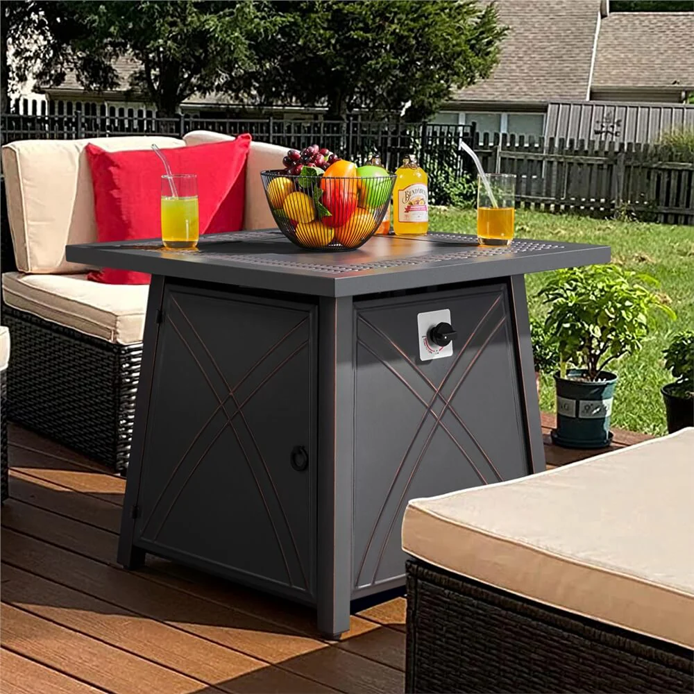 Yaheetech 28’’ Propane Fire Pit Table - Image 8