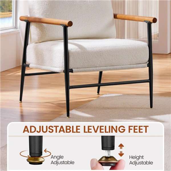 Yaheetech 2pcs Accent Chairs - Image 4