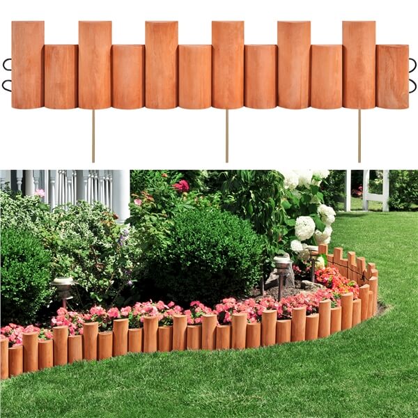 Yaheetech 2pcs Garden Wooden Short Fence - Image 6