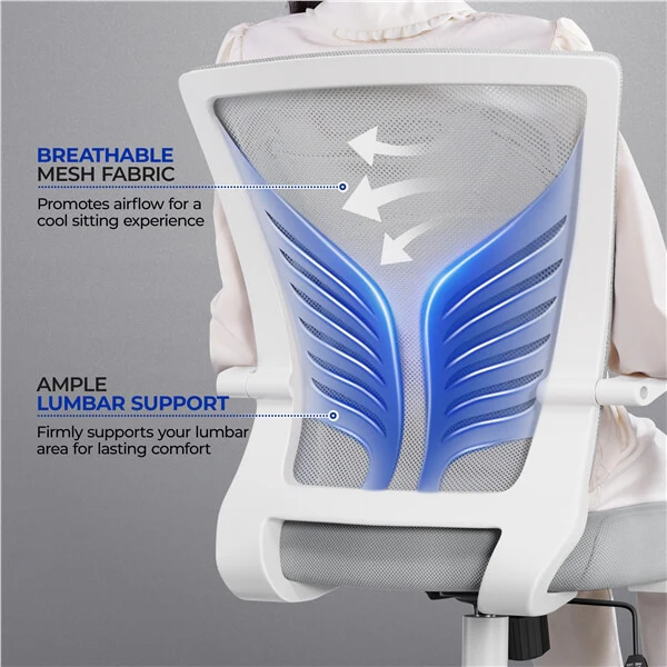 Yaheetech 2pcs Mesh Office Chairs - Image 6