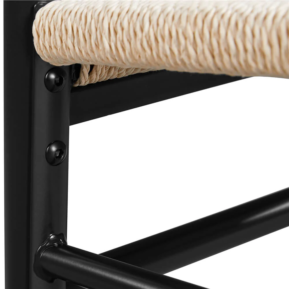 Yaheetech 2PCS Weave Arm Chair - Image 7