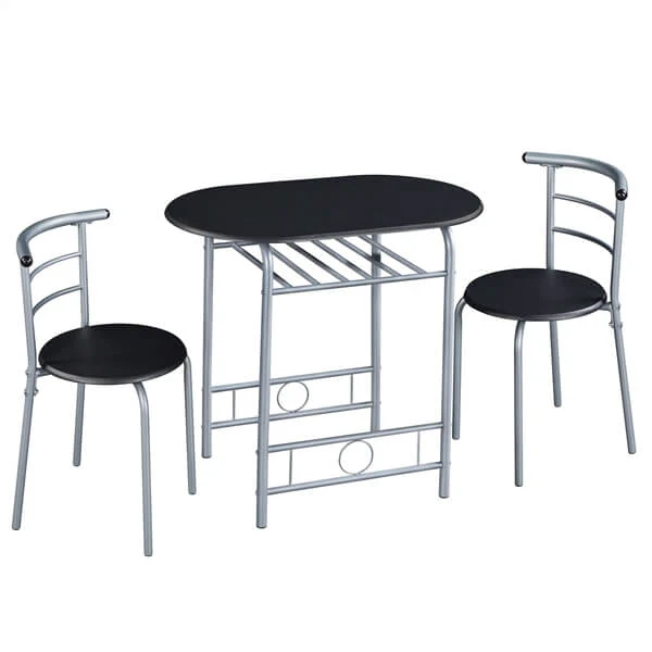 Yaheetech 3 Piece Dining Table Set - Image 5