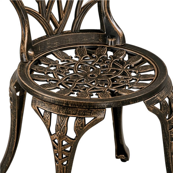 Yaheetech 3 Piece Outdoor Bistro Set - Image 8