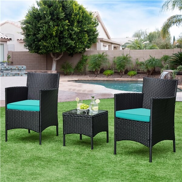 Yaheetech 3 Pieces Patio Porch Furniture Sets - Image 16