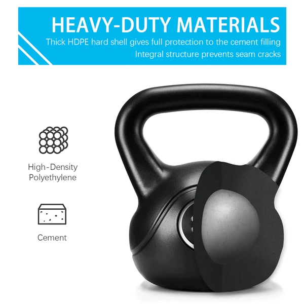 Yaheetech 35lbs Kettlebell Weights - Image 4